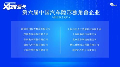 科技驱动，未来已来 首届中国汽车独角兽大会在马鞍山启幕